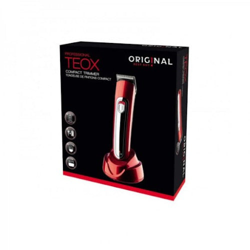TEOX CORDLESS COMPACT TRIMMER RED USB