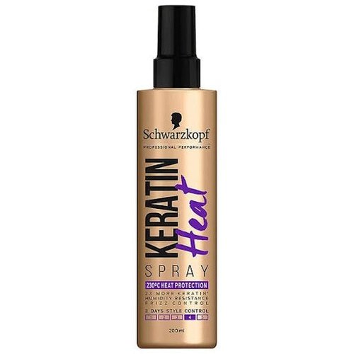 SCHWARZKOPZ KERATIN HEAT SPRAY FRIZZ CONTROL 200ML