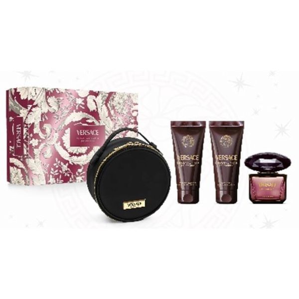 Versace Crystal noir  EDP 90ml Gift Set 2025