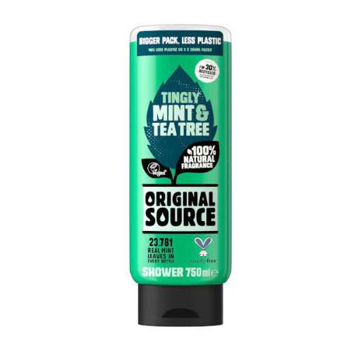 Original Source Tingly Mint & Tea Tree Shower Gel  750ml
