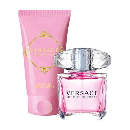 Versace Bright Crystal 30ml Eau De Toilette Spray + 50ml Body Lotion Gift Set 2022