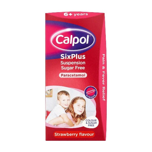 Calpol Six Plus Sugar Free 200ml Suspension