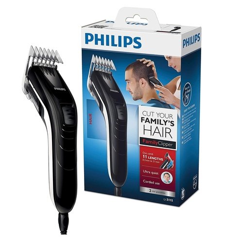 Philips 11 Lengths One Comb Family Hair Clipper Qc5115