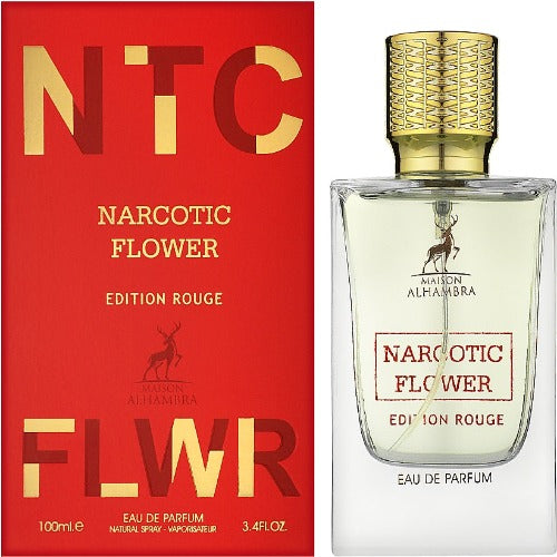 Maison Alhambra Narcotic Flower Edition Rouge 100ml Eau De Parfum Spray