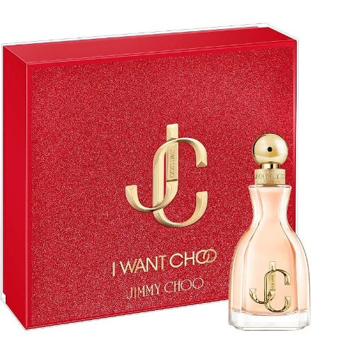 Jimmy Choo I Want Choo 60ml Eau De Parfum Spray & Pouch Gift Set