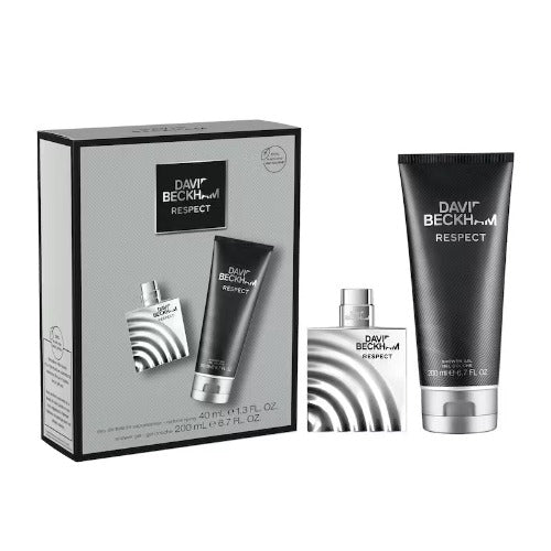 David Beckham Respect 40ml EDT Spray + 200ml Shower Gel Gift Set