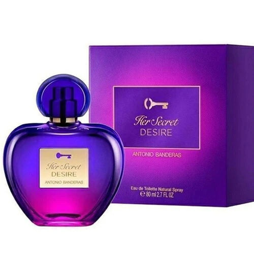 Antonio Banderas Her Secret Desire 80ml Eau De Toilette Spray