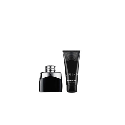 Mont Blanc Legend 50ml Eau De Toilette Spray + 100ml Shower Gel Gift Set