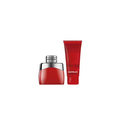 Mont Blanc Legend Red 50ml Eau De Parfum + 100ml Shower Gel Gift Set