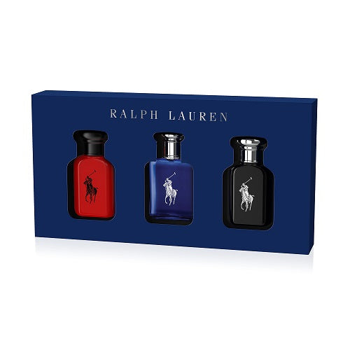 Ralph Lauren Polo 3 x 40ml Eau De Toilette Spray Gift Set