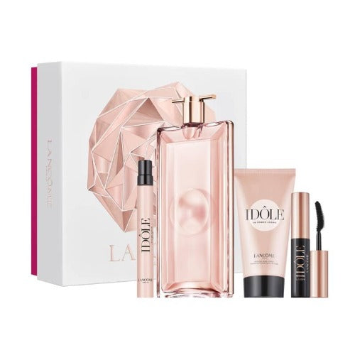 Lancome Idole Le Parfum 100ml EDP +10ml EDP + 50ml Scented Body Cream + 2.5ml Mascara Gift Set