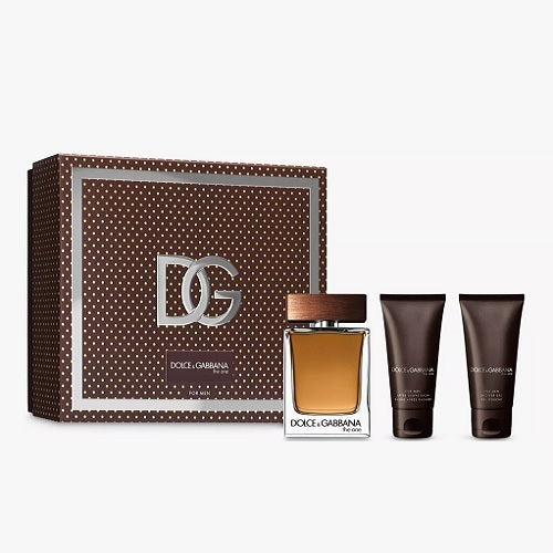 Dolce & Gabbana The One For Men 100ml Edt +50ml Shower Gel+ 50ml Aftershave Balm Giftset