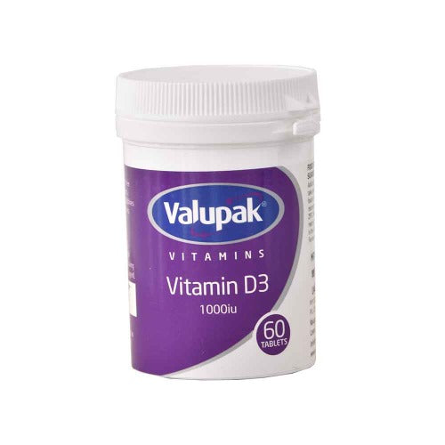 Valupak Vitamin D 1000iu 60