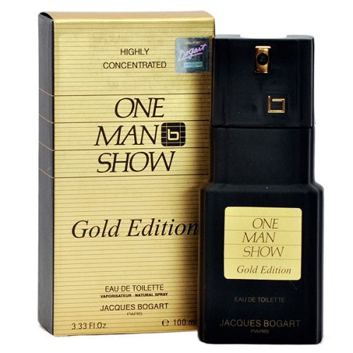 Jacques Bogart One Man Show Gold Edition 100ml Eau De Toilette Spray