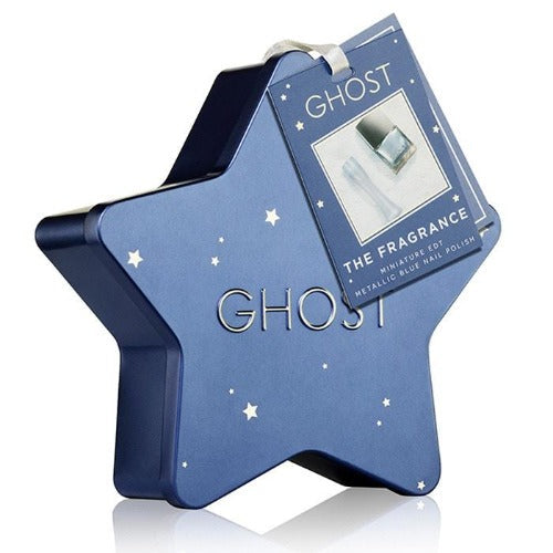 Ghost The Fragrance 5ml Eau De Toilette Splash+10ml Metallic Blue Nail Polish Star Gift Set