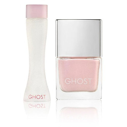 Ghost Purity 5ml Eau De Toilette Splash + 10ml Pink Shimmer Nail Polish Star Gift Set