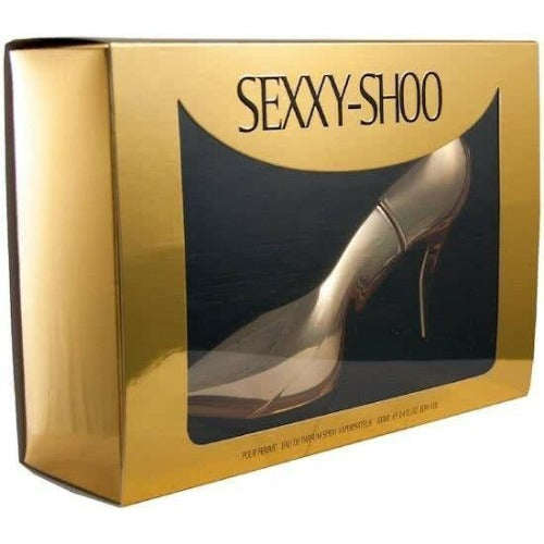 LAURELLE SEXXY SHOO GOLD STILETTO 100ML EAU DE PARFUM  SPRAY BRAND NEW & SEALED - LuxePerfumes