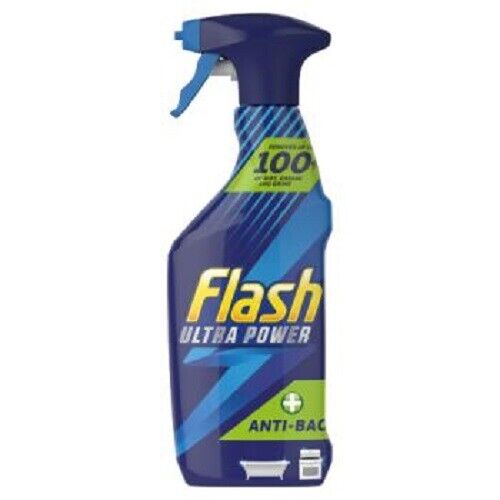 Flash Ultra Power Anti-bac Cleaning Spray 500ml