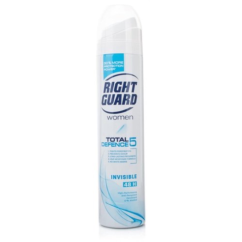 Right Guard Women Total Defence 5 Invisible Antiperspirant Spray - 250ml