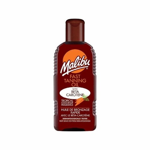 MALIBU FAST TANNING OIL WITH BETA CAROTENE 200ML