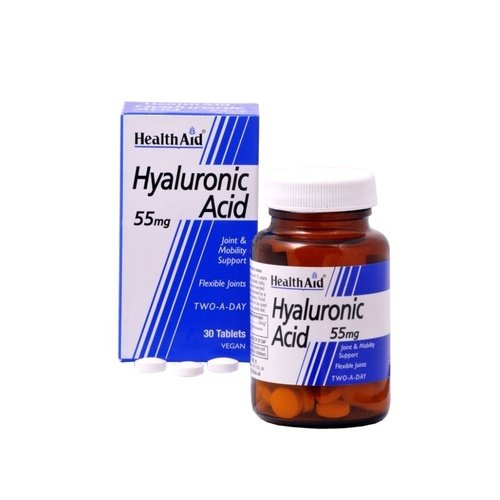 Health Aid Hyaluronic Acid 55mg - 30 Tablets