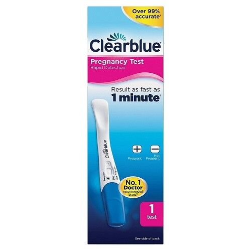 Clearblue Pregnancy Test - 1 Test Brand New & Sealed