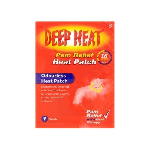 Deep Heat Pain Relief Odourless Heat Patch - 1 Patch