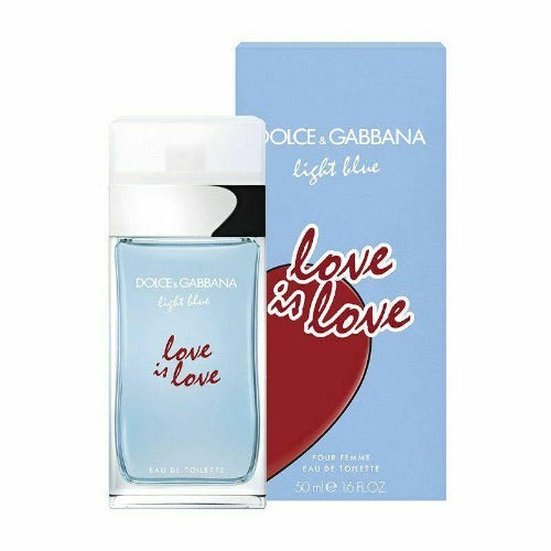 DOLCE & GABBANA LIGHT BLUE LOVE IS LOVE FOR HER 50ML EDT - LuxePerfumes