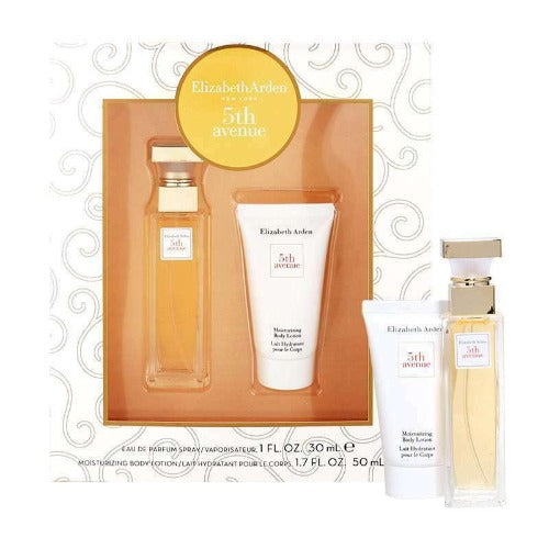 ELIZABETH ARDEN 5TH AVENUE 30ML EDP+ 50ML BODY LOTION BRAND NEW & SEALED - LuxePerfumes