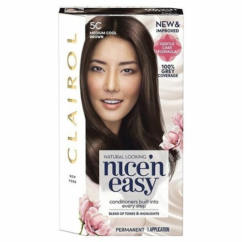 Clairol Nice N Easy Medium Cool Brown 5c