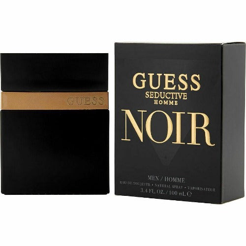 Guess Seductive Homme Noir 100ml Eau De Toilette Spray - LuxePerfumes