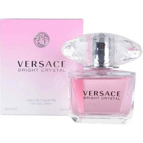 VERSACE BRIGHT CRYSTAL 90ML EAU DE TOILETTE BRAND NEW & SEALED - LuxePerfumes