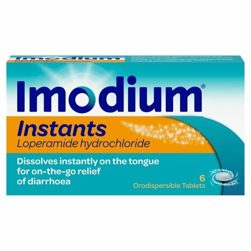 Imodium Instants 6's Dissolves On The Tongue On The Go Relief Of Diarrhoea