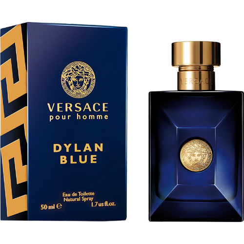 VERSACE POUR HOMME DYLAN BLUE 50ML EAU DE TOILETTE BRAND NEW & SEALED - LuxePerfumes