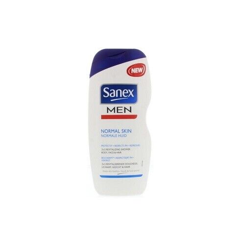 Sanex Men 3 In 1 Revitalizing Shower, Face & Body 250ml