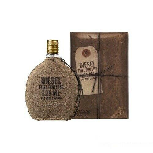 DIESEL FUEL FOR LIFE MEN 125ML EAU DE TOILETTE SPRAY NEW & SEALED - LuxePerfumes