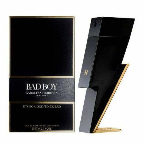 CAROLINA HERRERA BAD BOY 50ML EAU DE TOILETTE SPRAY - LuxePerfumes