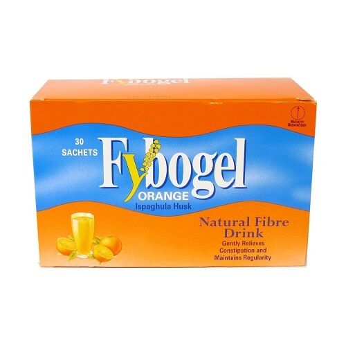 Fybogel Orange Ispaghula Husk Natural Fibre Drink - 30 Sachets