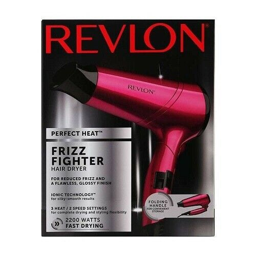 Revlon Perfect Heat Frizz Fighter Hair Dryer Iconic Technology 2200 Watts