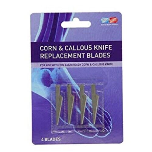 Ever Ready Corn & Callous Knife Replacement Blades-4 Blades