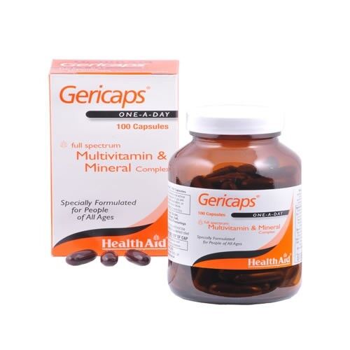 Health Aid Gericaps - 100 Capsules
