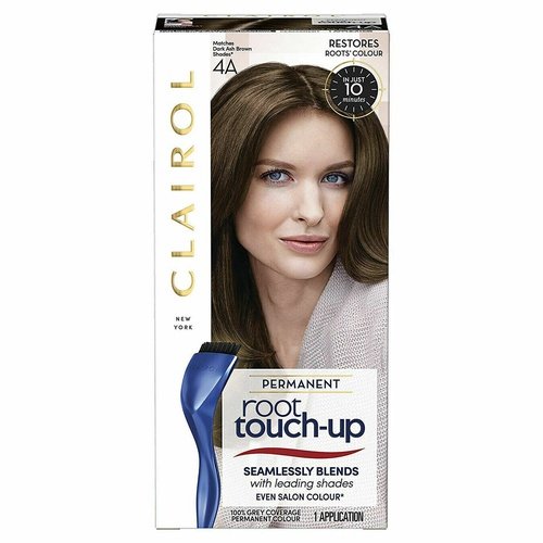 Clairol Root Touch-up Nice'n Easy Permanent Colour 4a Dark Ash Brown