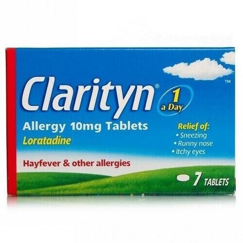 Clarityn Allergy Tablets For Hayfever & Other Allergies - 7 Tablets