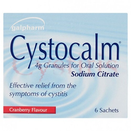 Cystocalm 6 Sachets 4g Granules Cranberry