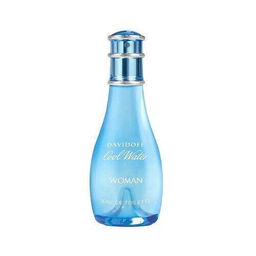 DAVIDOFF COOL WATER WOMAN 50ML EAU DE TOILETTE SPRAY BRAND NEW & SEALED - LuxePerfumes