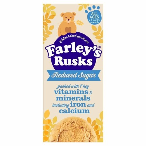 Farley's Rusks Reduced Sugar All Ages 4-6 Months Onwards 150g