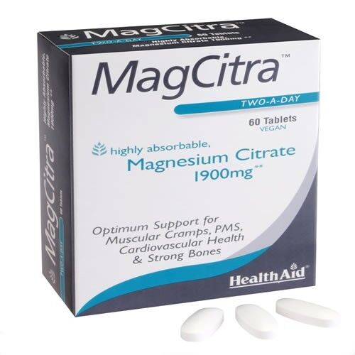 Health Aid Magcitra - 60 Tablets