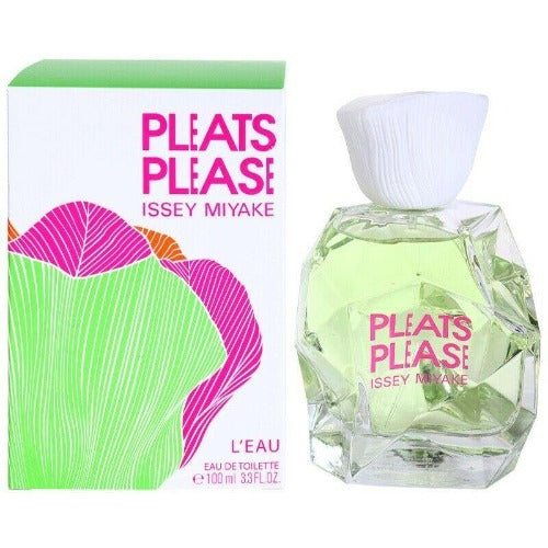 ISSEY MIYAKE PLEATS PLEASE LEAU 100ML EAU DE TOILETTE SPRAY - LuxePerfumes