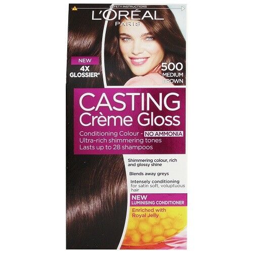 Loreal Casting Creme Gloss No Ammonia Medium Brown 500