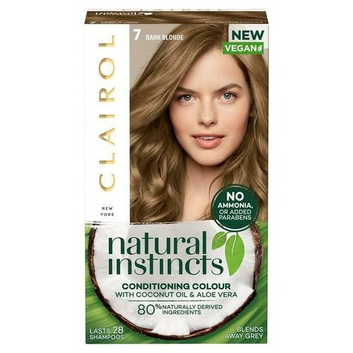 Clairol Natural Instincts Hair Color Dye No Ammonia 7 Dark Blonde Brand New